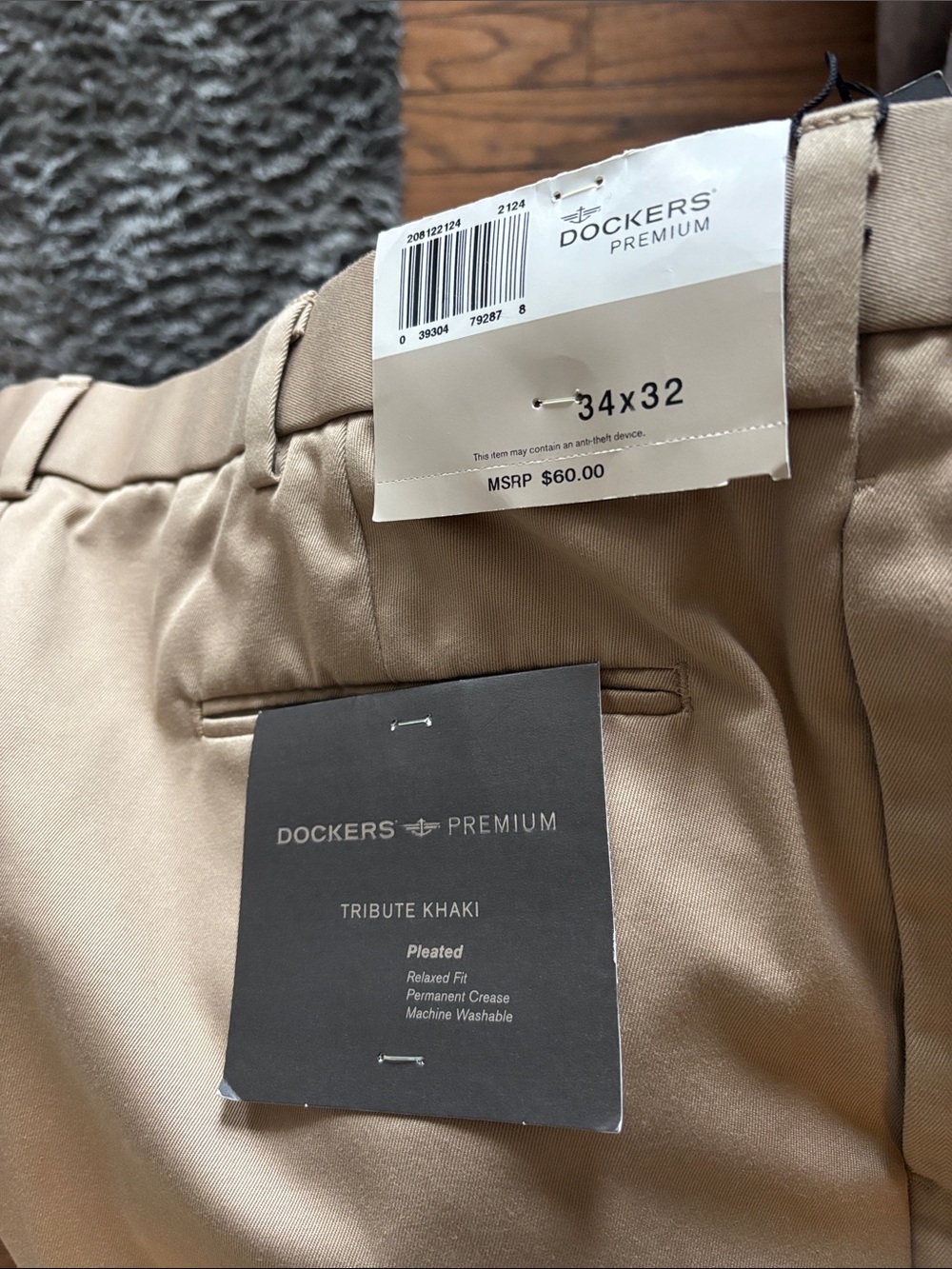 Dockers Premium Tribute Khaki Men’s Pants - Khaki/Tan